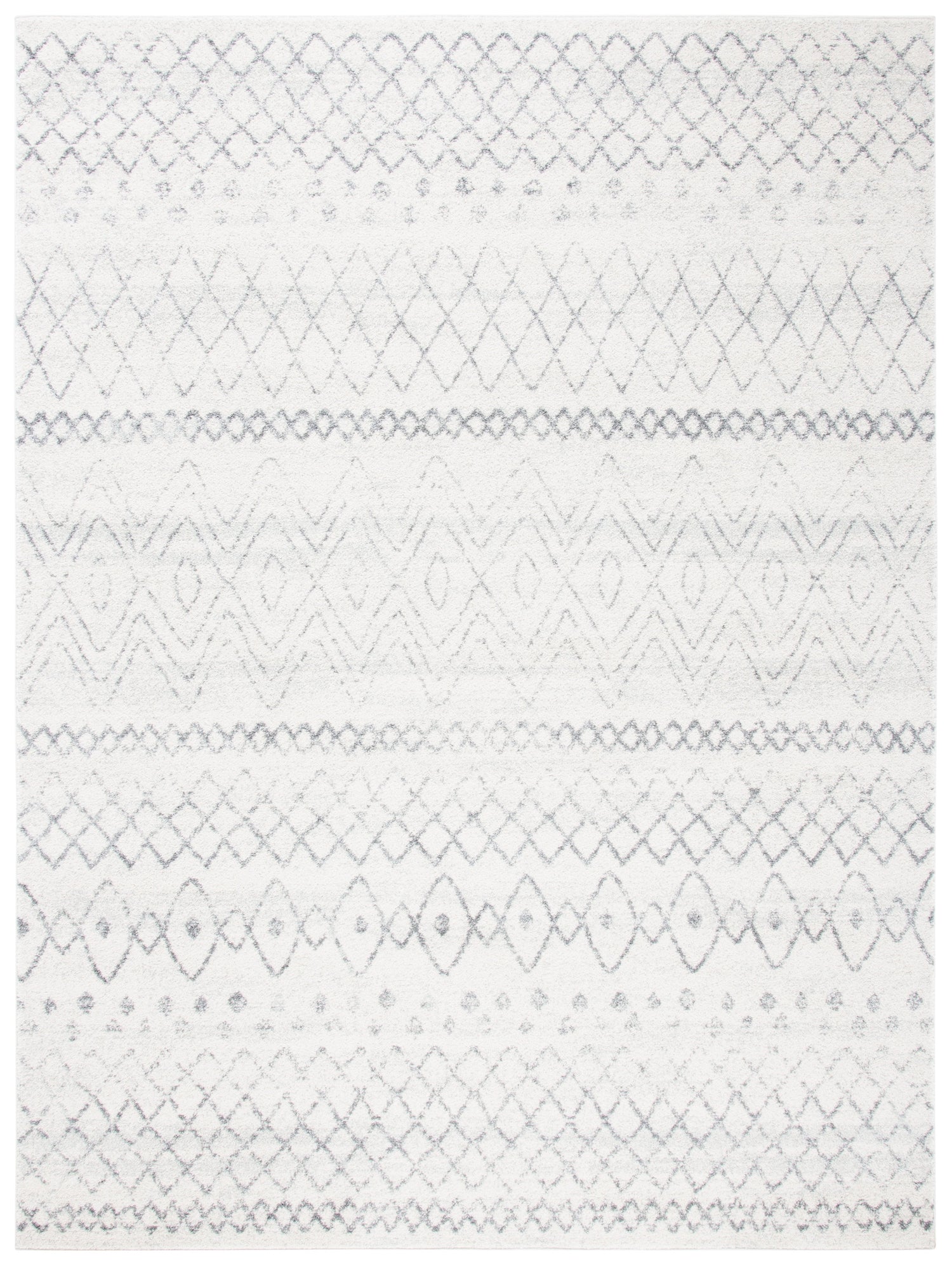 Safavieh Madison Mad798D Ivory/Charcoal Rug.