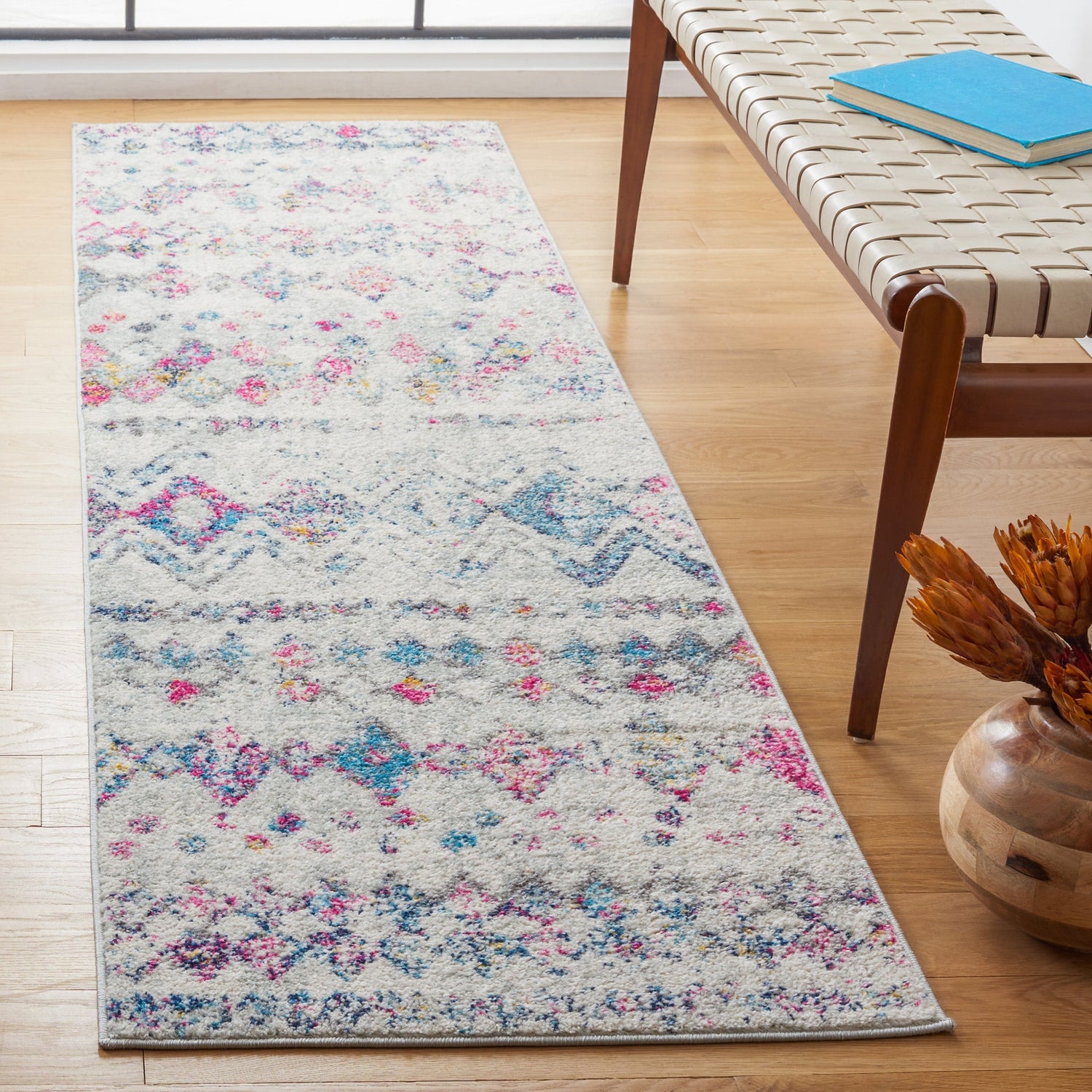 Safavieh Madison Mad798J Grey/Purple Rug.