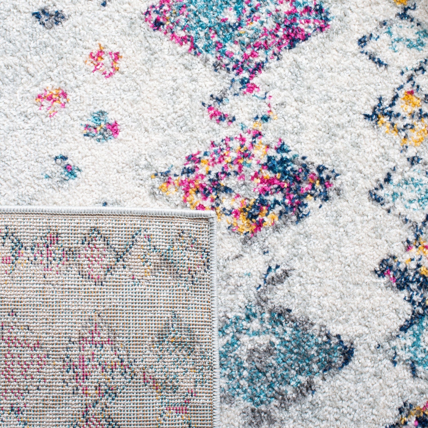 Safavieh Madison Mad798J Grey/Purple Rug.