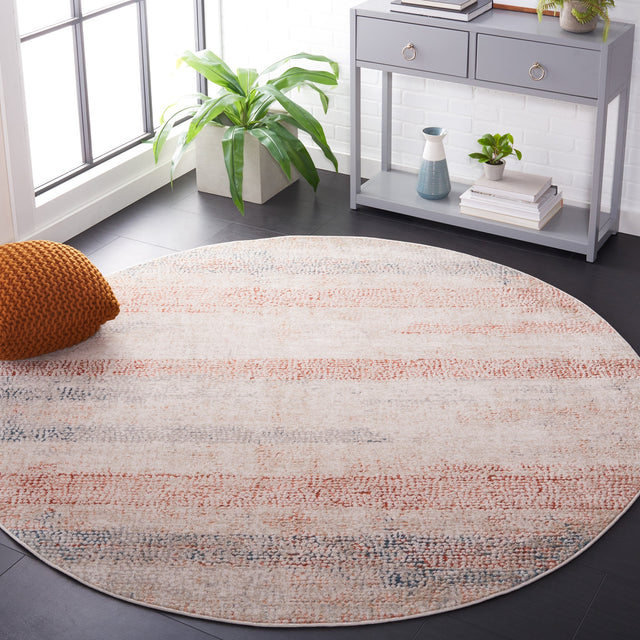 Safavieh Madison Mad812M Ivory/Blue Rust Rug.
