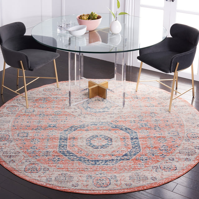 Safavieh Madison Mad821P Rust/Ivory Rug.