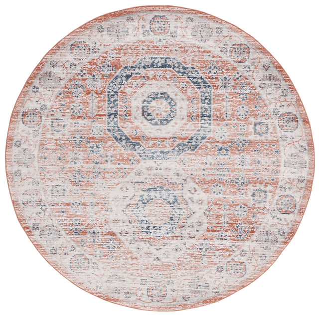 Safavieh Madison Mad821P Rust/Ivory Rug.