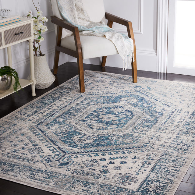 Safavieh Madison Mad864M Blue/Ivory Rug.