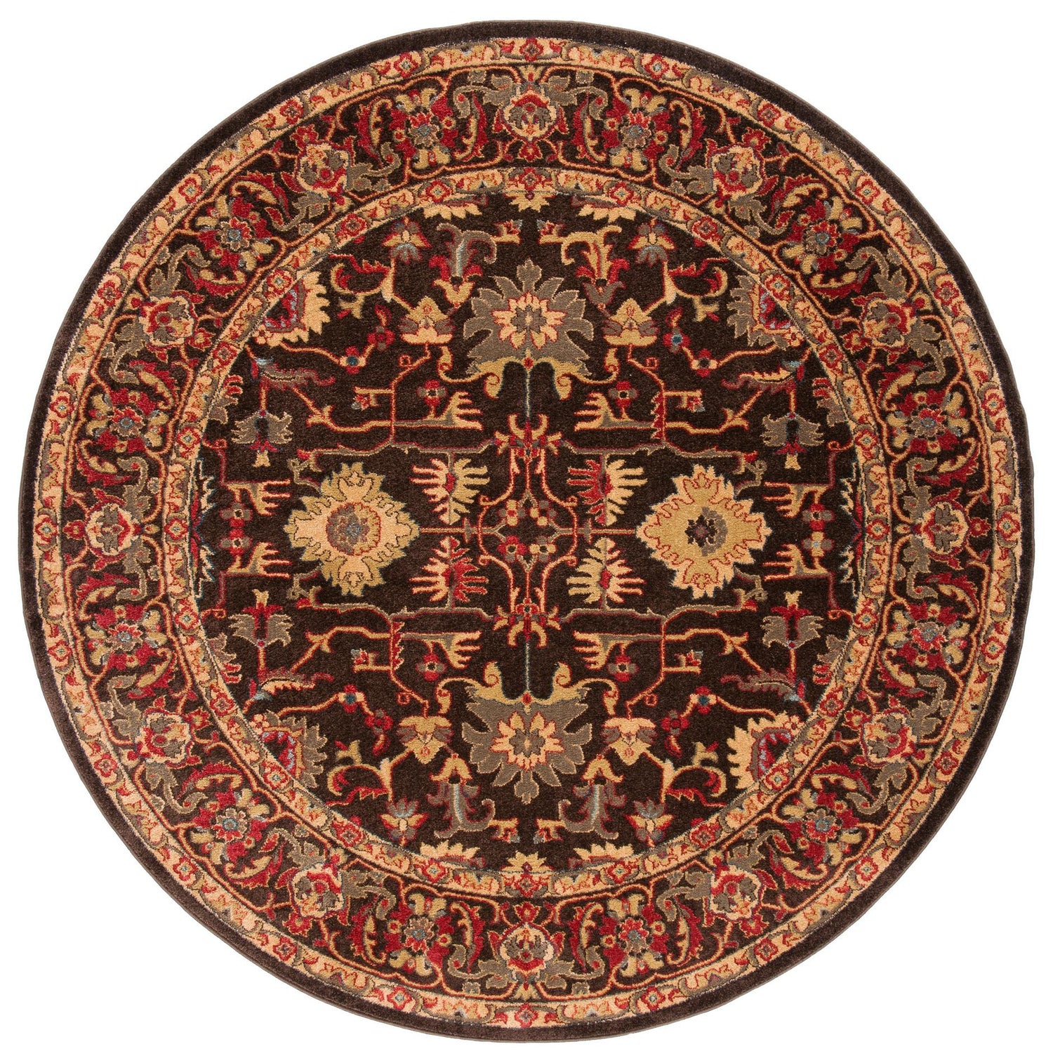 Safavieh Mahal Mah693T Brown/Beige Rugs.