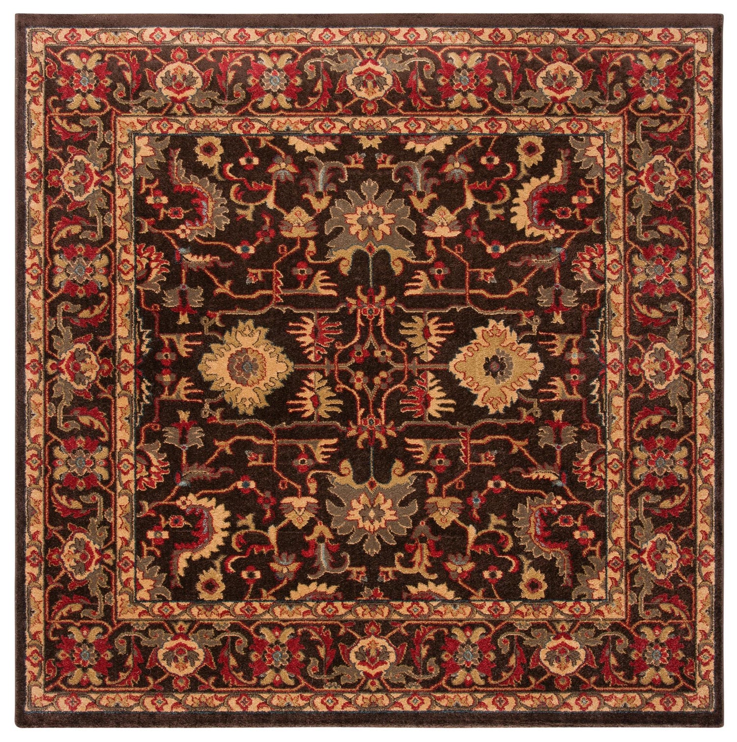 Safavieh Mahal Mah693T Brown/Beige Rugs.