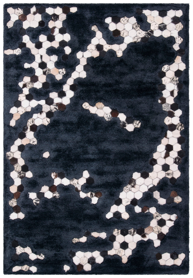 Safavieh Manhattan Man101Z Black Rug.