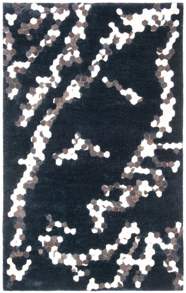 Safavieh Manhattan Man101Z Black Rug.