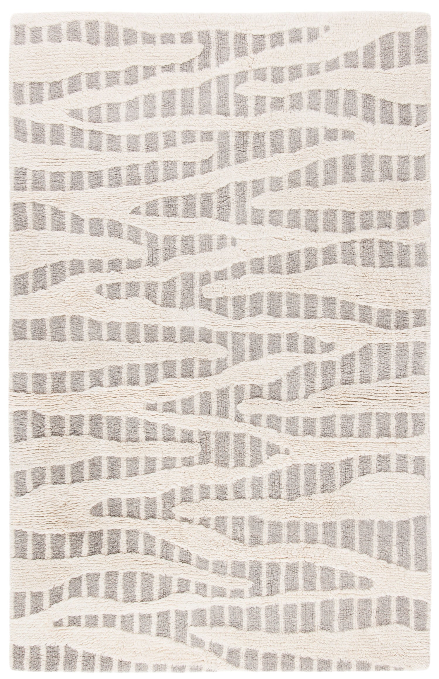 Safavieh Manhattan Man159F Grey/Ivory Rugs.