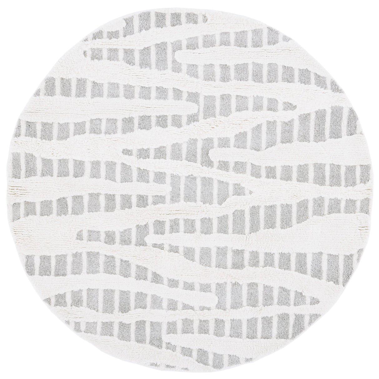 Safavieh Manhattan Man159F Grey/Ivory Rugs.