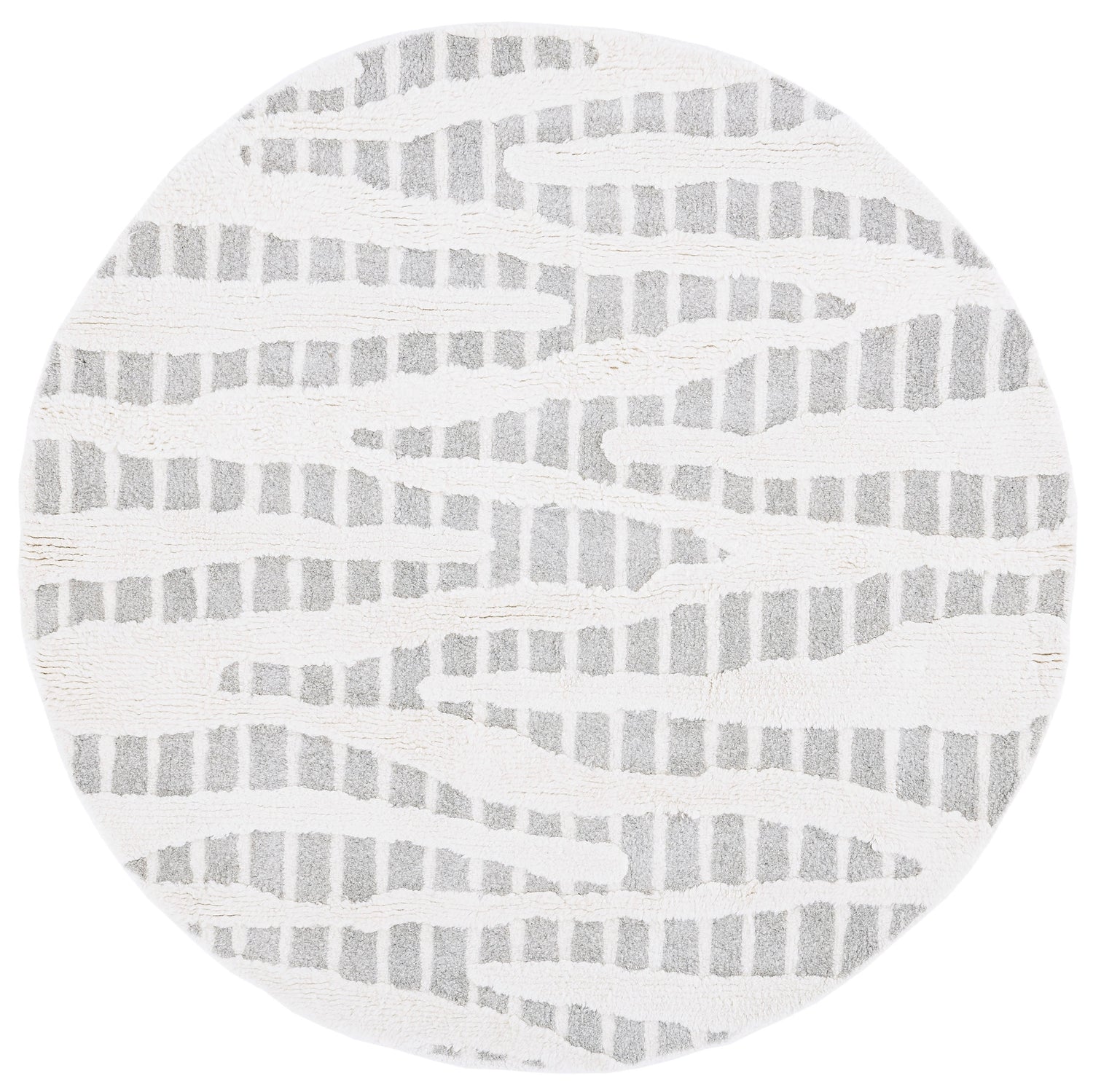 Safavieh Manhattan Man159F Grey/Ivory Rugs.