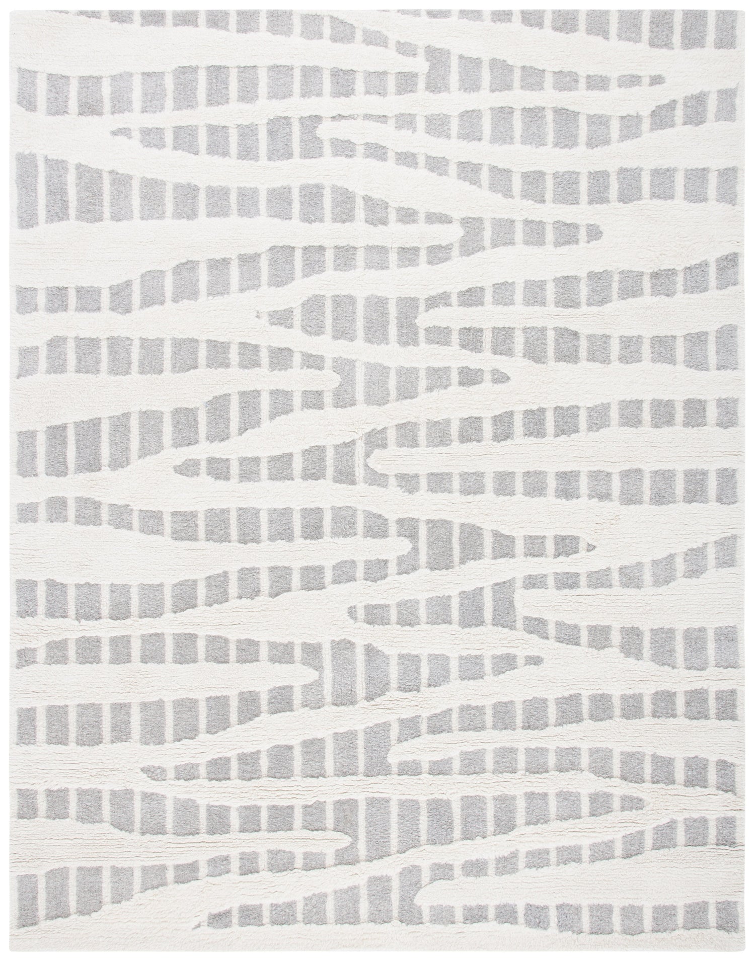 Safavieh Manhattan Man159F Grey/Ivory Rugs.