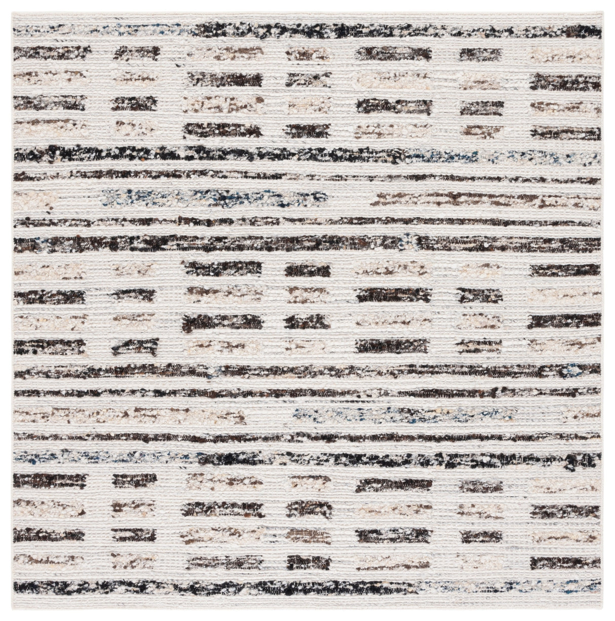 Safavieh Manhattan Man350A Ivory/Dark Brown Rug.
