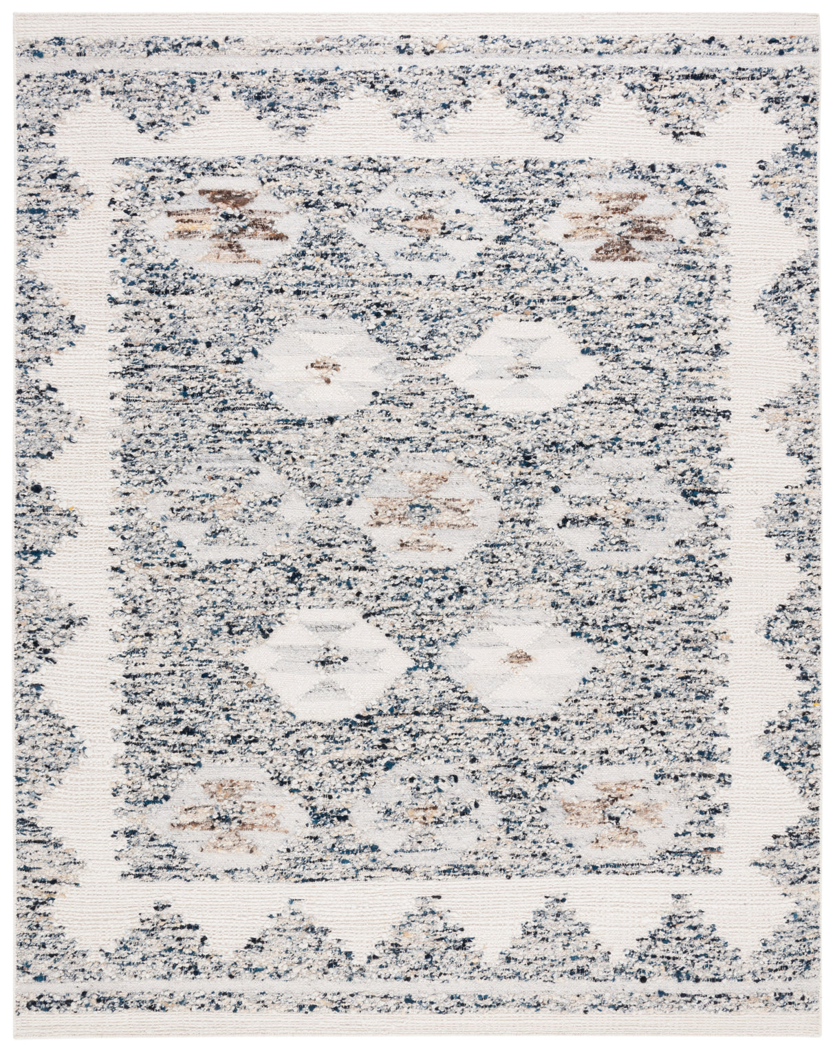 Safavieh Manhattan Man351A Ivory/Blue Rug.