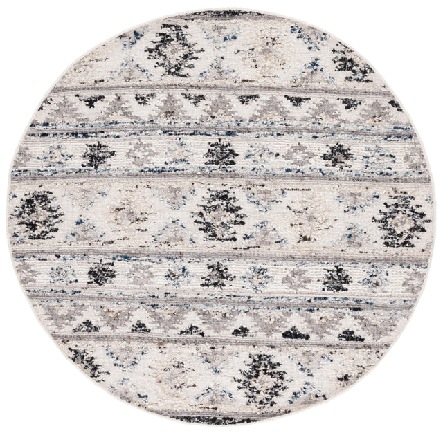 Safavieh Manhattan Man353A Ivory/Black Rug.