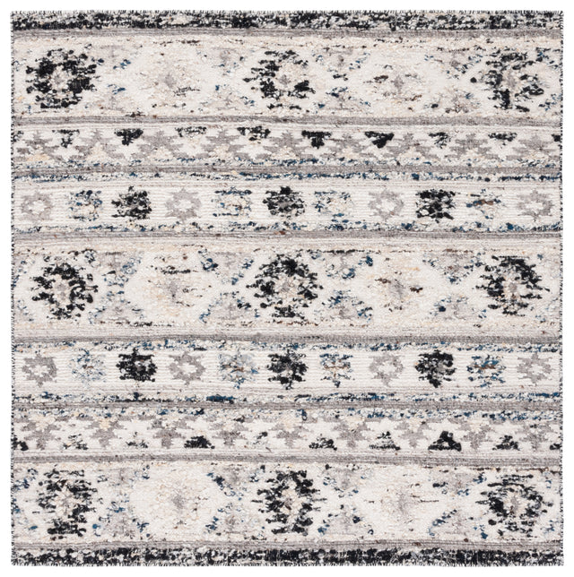 Safavieh Manhattan Man353A Ivory/Black Rug.