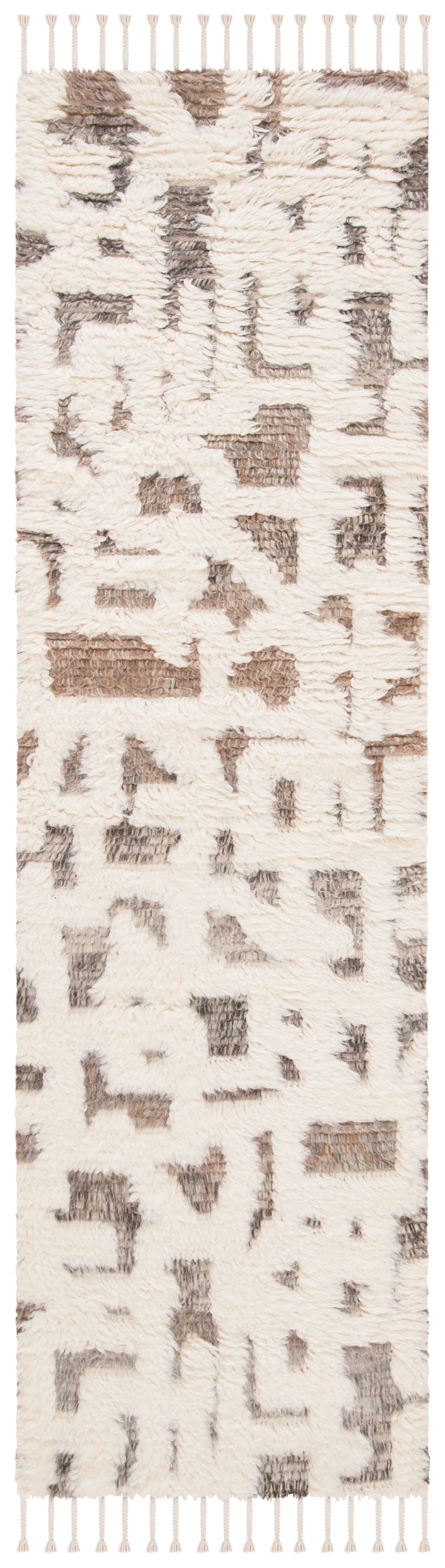 Safavieh Manhattan Man458F Ivory/Grey Rugs.