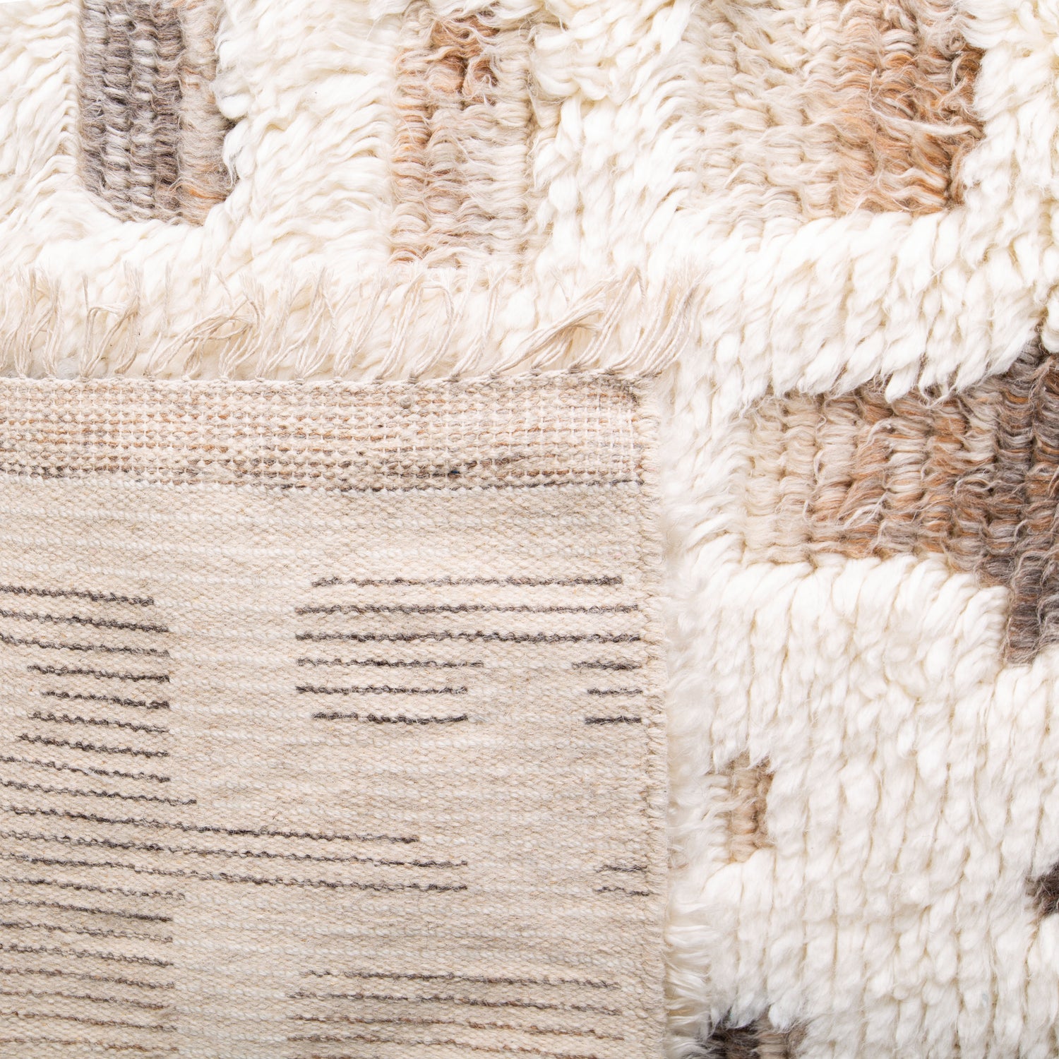 Safavieh Manhattan Man458F Ivory/Grey Rugs.
