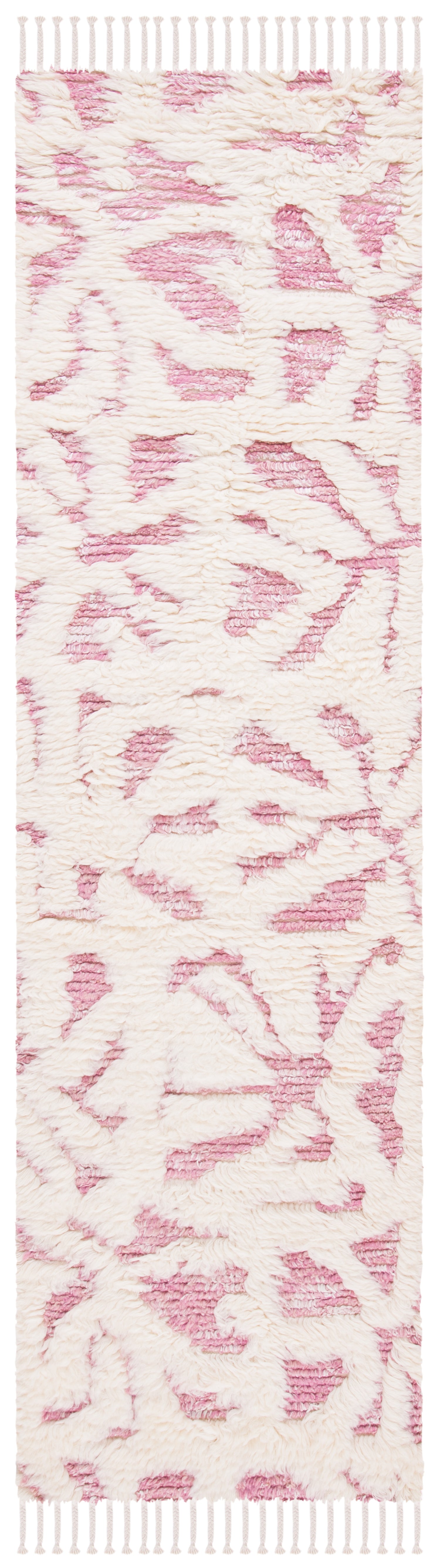 Safavieh Manhattan Man460R Ivory/Pink Rugs.