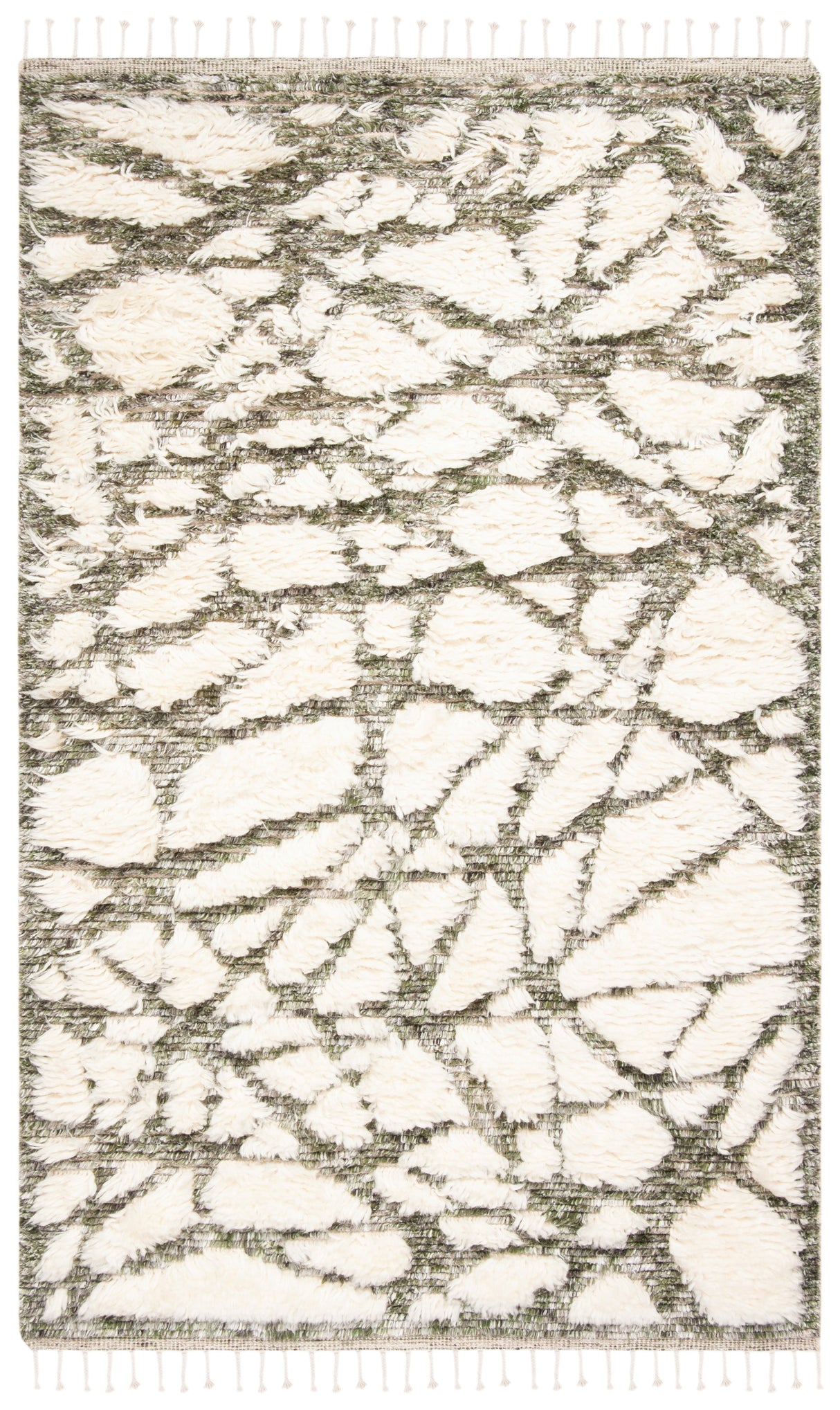 Safavieh Manhattan Man463W Ivory/Sage Rugs.