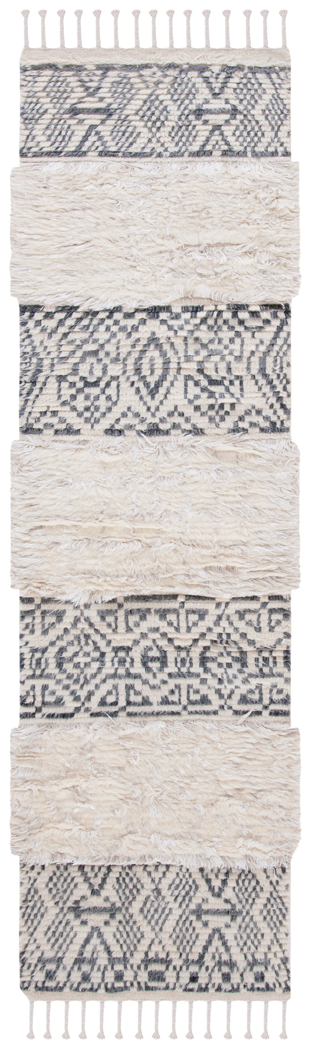 Safavieh Manhattan Man467F Ivory/Grey Rugs.