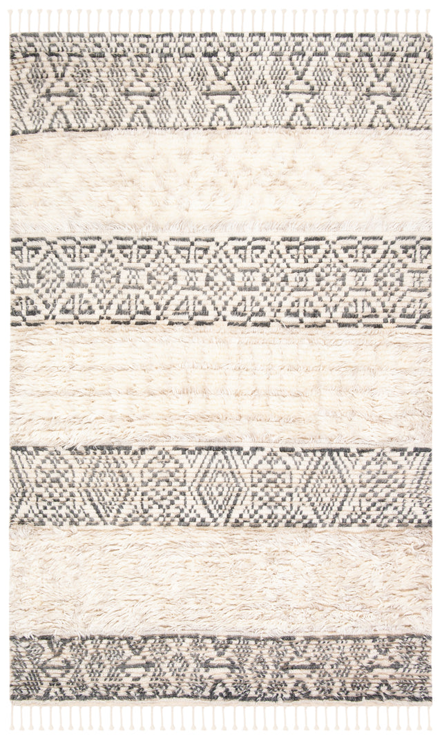 Safavieh Manhattan Man467F Ivory/Grey Rugs.