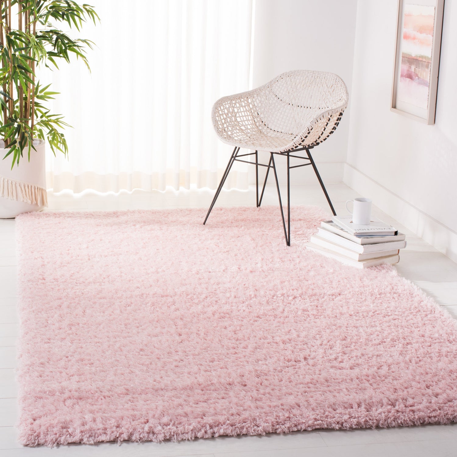 Safavieh Madrid Shag Mdg256U Blush Rugs.