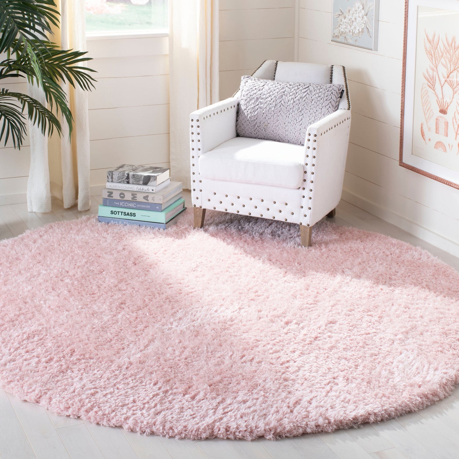 Safavieh Madrid Shag Mdg256U Blush Rugs.