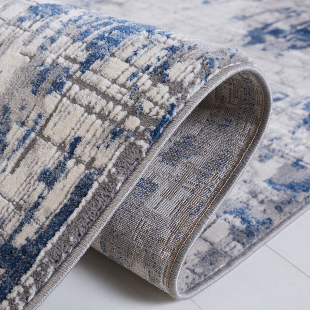 Safavieh Meadow Mdw178A Ivory Grey/Blue Rug.