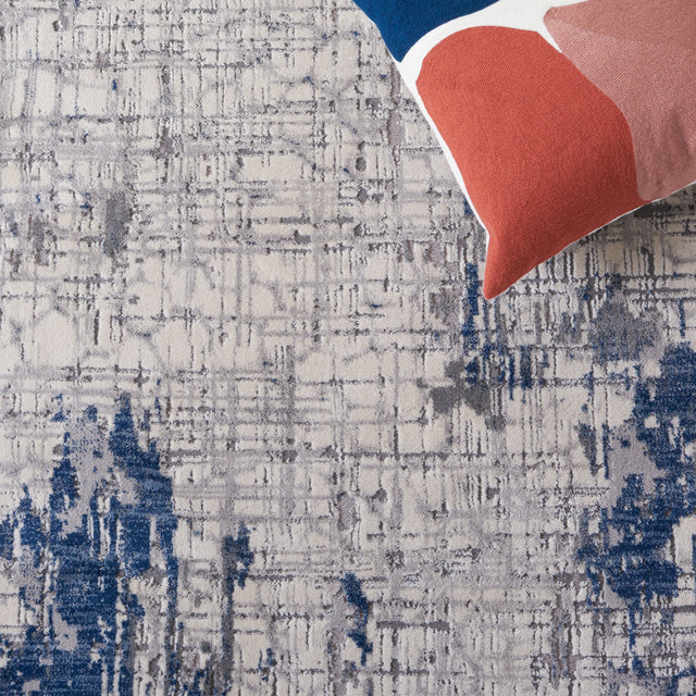 Safavieh Meadow Mdw178A Ivory Grey/Blue Rug.