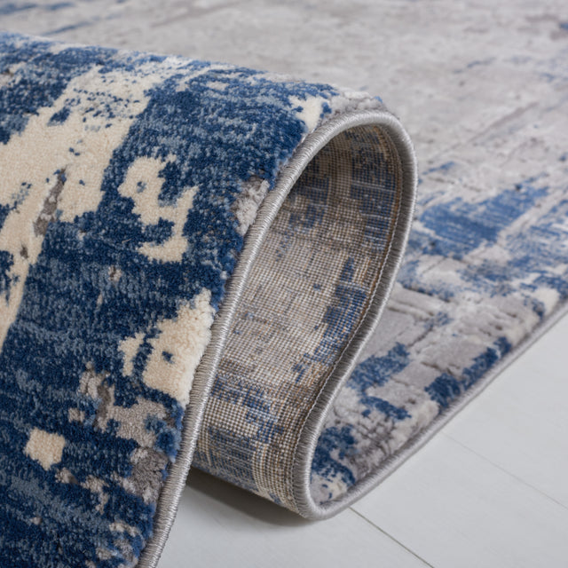 Safavieh Meadow Mdw178G Grey/Blue Rug.