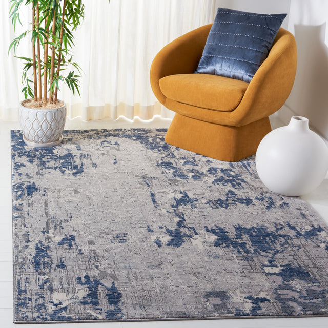 Safavieh Meadow Mdw178G Grey/Blue Rug.