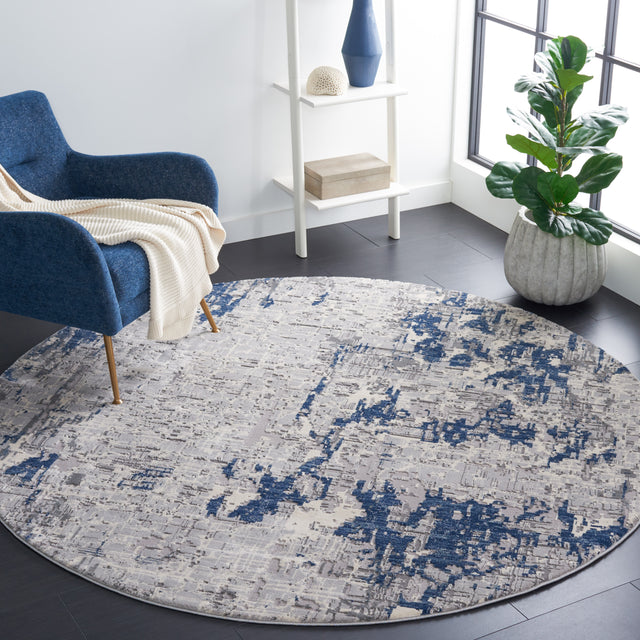 Safavieh Meadow Mdw178G Grey/Blue Rug.