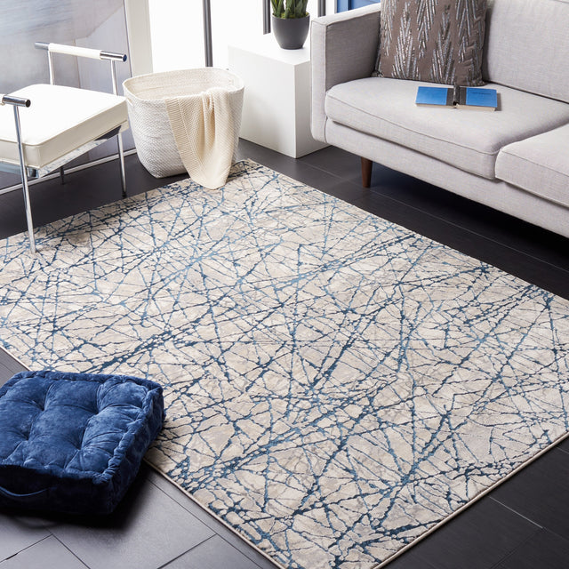 Safavieh Meadow Mdw324B Navy/Ivory Rug.