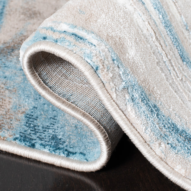 Safavieh Meadow Mdw553B Beige/Blue Rug.