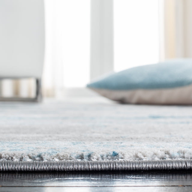 Safavieh Meadow Mdw560F Light Grey/Blue Rug.