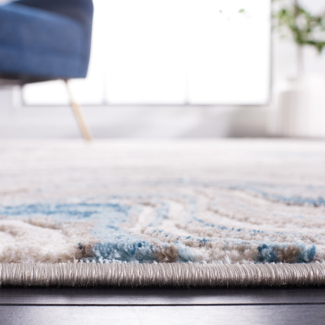 Safavieh Meadow Mdw564M Beige/Blue Rug.
