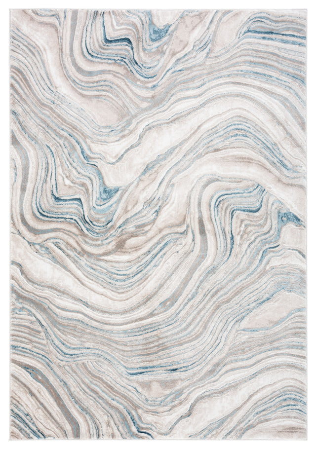 Safavieh Meadow Mdw564M Beige/Blue Rug.
