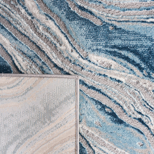 Safavieh Meadow Mdw564N Blue/Grey Rug.