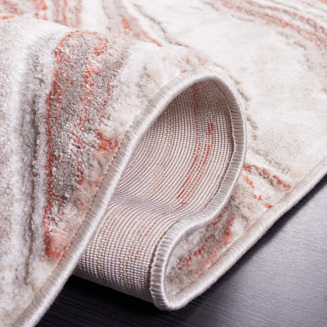 Safavieh Meadow Mdw564P Rust/Ivory Rug.