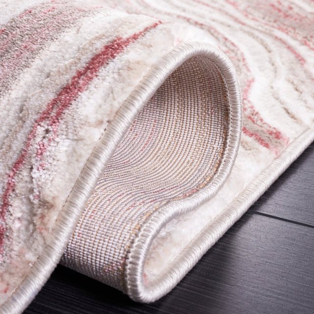 Safavieh Meadow Mdw564U Pink/Beige Rug.