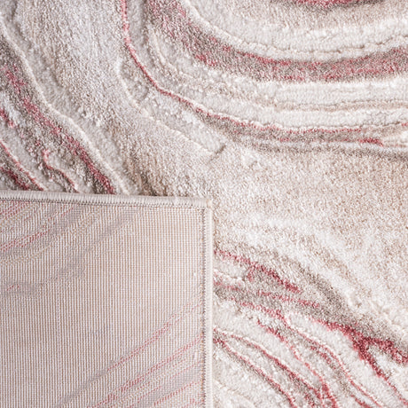 Safavieh Meadow Mdw564U Pink/Beige Rug.