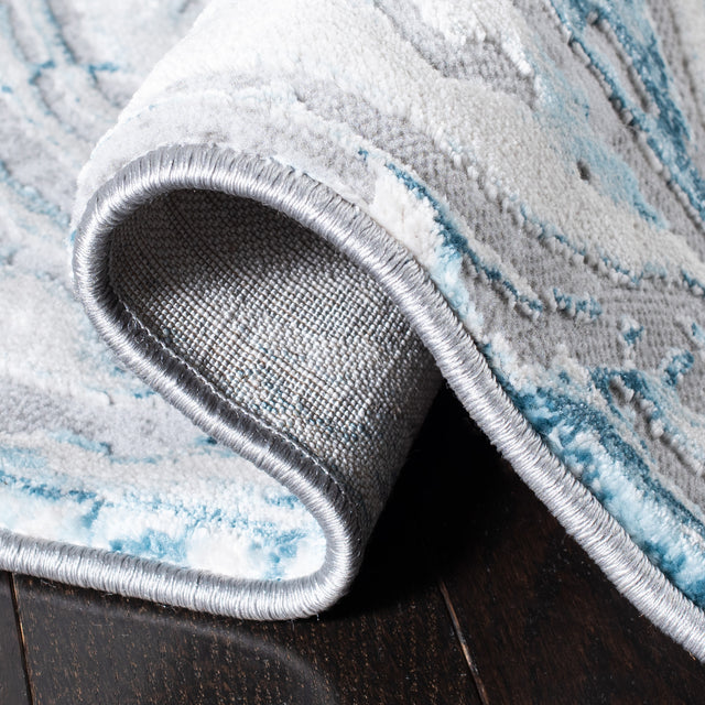 Safavieh Meadow Mdw568F Grey/Blue Rug.