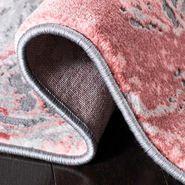 Safavieh Meadow Mdw568H Grey/Pink Rug.