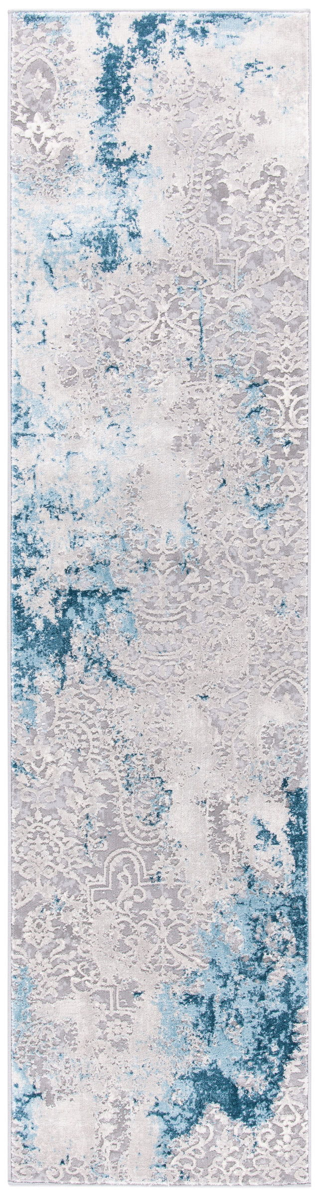 Safavieh Meadow Mdw573F Light Grey/Blue Rug.