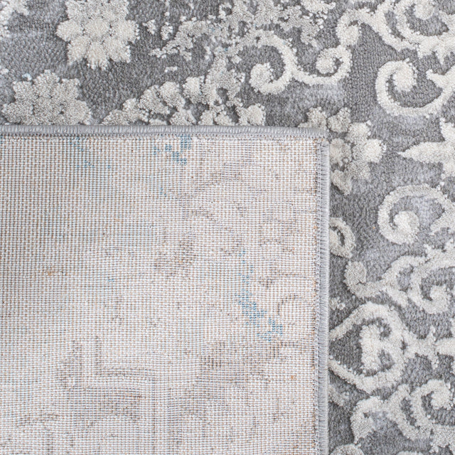 Safavieh Meadow Mdw573F Light Grey/Blue Rug.