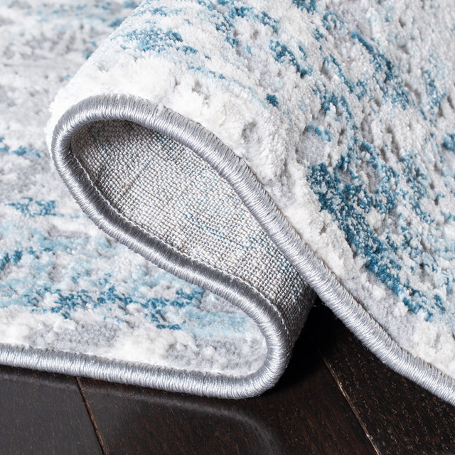 Safavieh Meadow Mdw583F Grey/Blue Rug.