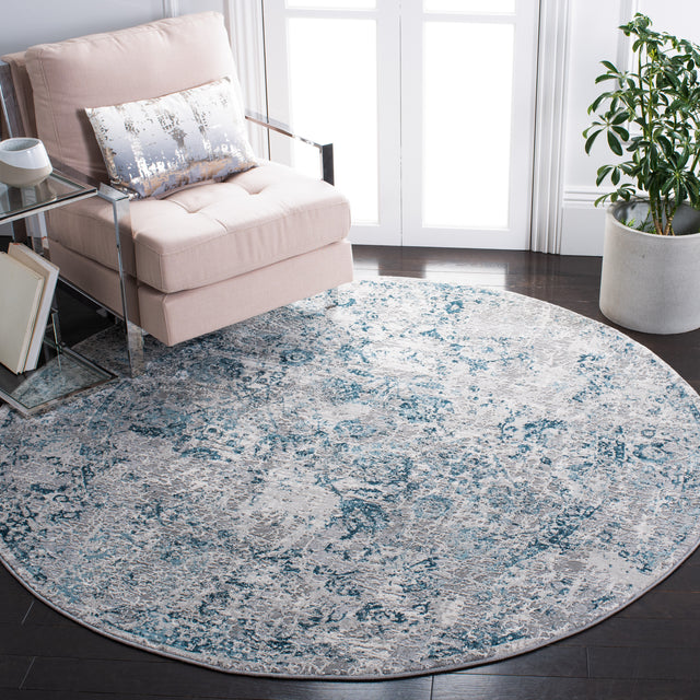 Safavieh Meadow Mdw583F Grey/Blue Rug.