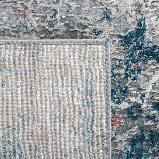 Safavieh Meadow Mdw583G Light Grey/Blue Rug.