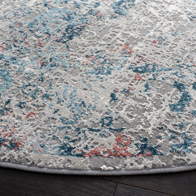 Safavieh Meadow Mdw583G Light Grey/Blue Rug.