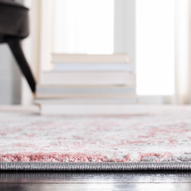 Safavieh Meadow Mdw583H Grey/Pink Rug.